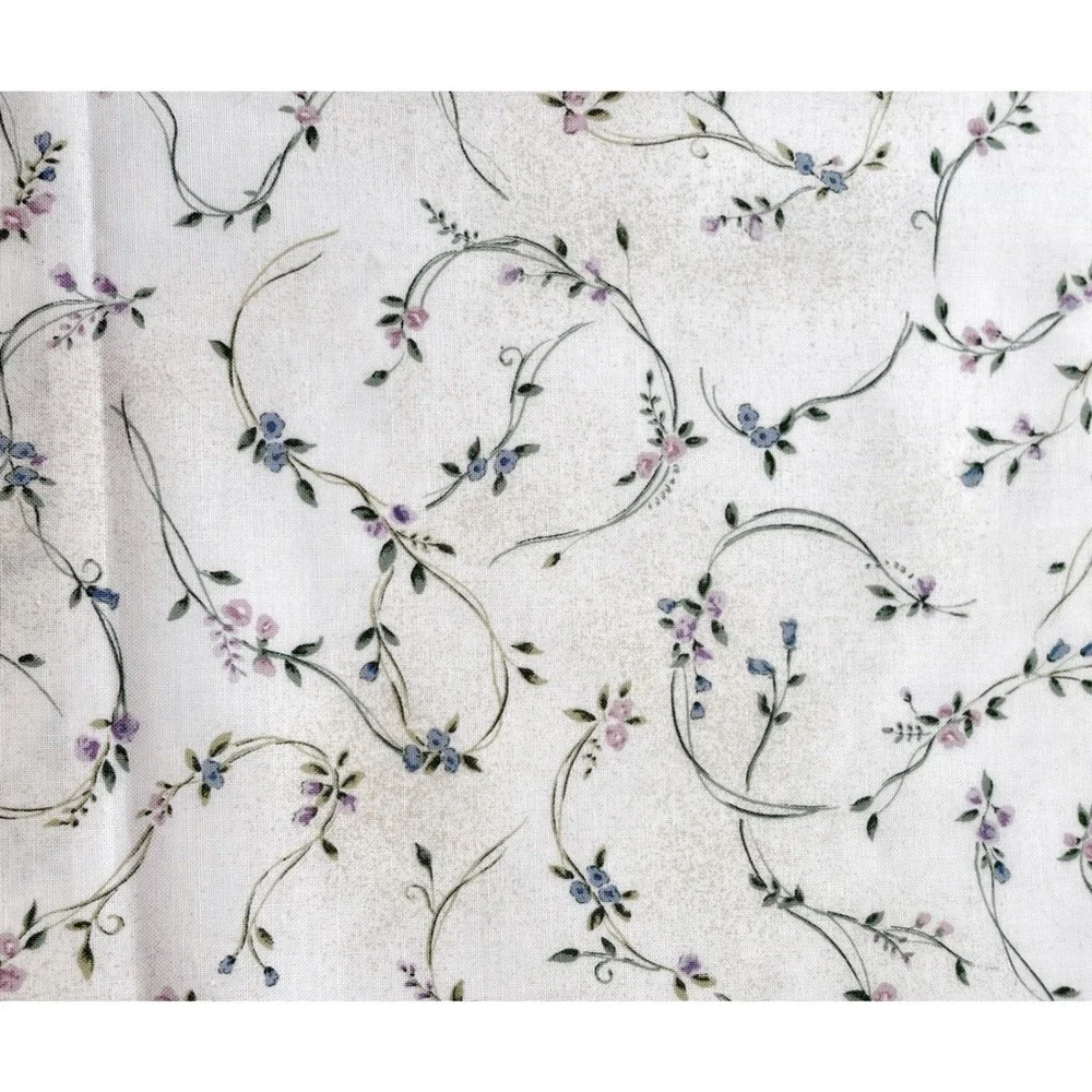 RJR Fabrics A Hint of Spring Floral Vine Cotton Quilting Fabric 1 Yard 45x36